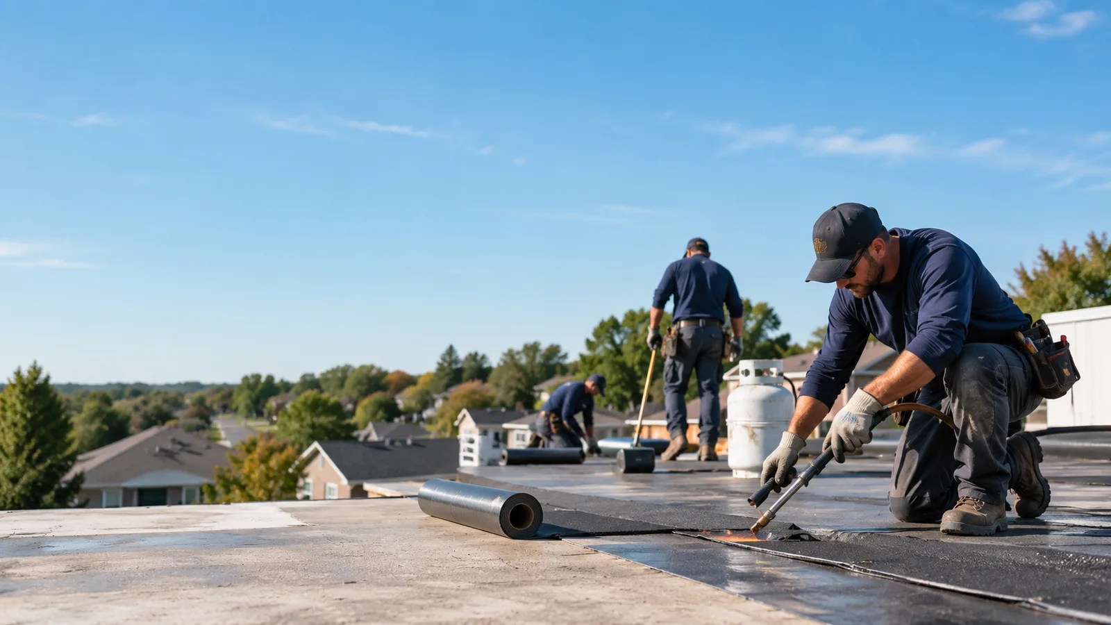 Flat Roof Leak Repair providers in Laurel, IA